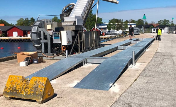 Pese modulari per cantieri a doppia corsia